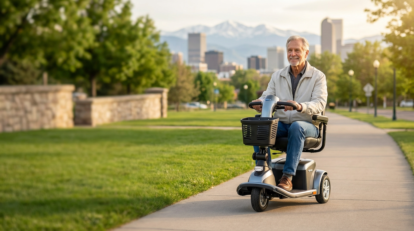 Mobility Scooter in Denver | Independent Living Solution