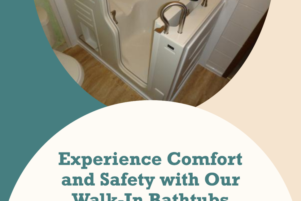 Improving Bathing Comfort and Safety: Walk-In Bathtubs with Showers for Individuals with Mobility Challenges
