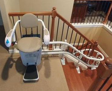 In Budget and Comfort: Why a Used Chair Lift for Curved Stairs Will Suit You