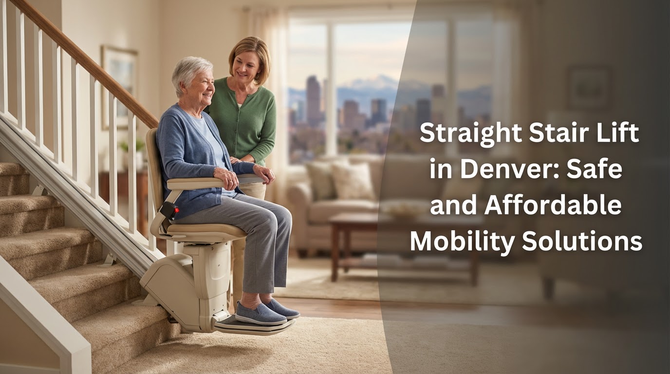 Straight Stair Lift in Denver