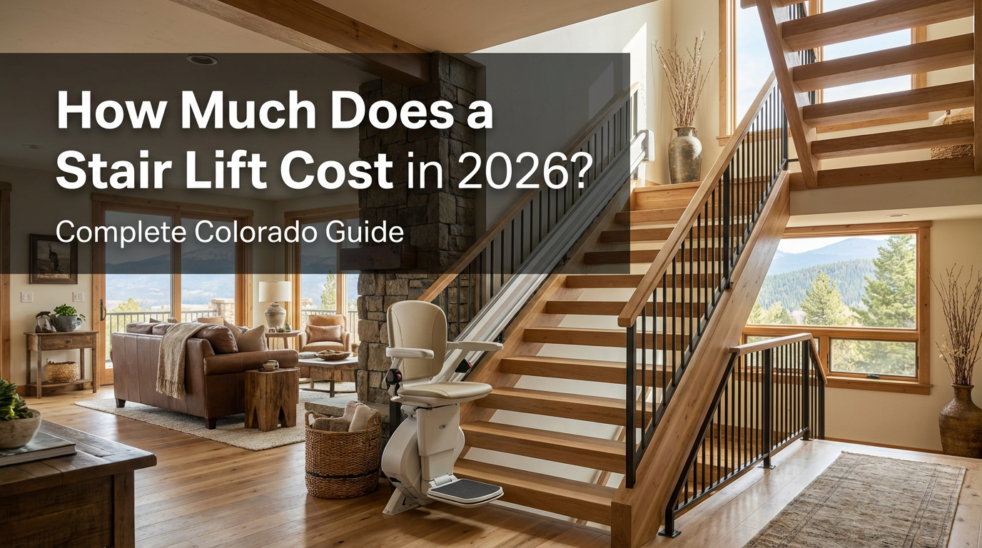 How Much Does a Stair Lift Cost in 2026 (Complete Colorado Guide)