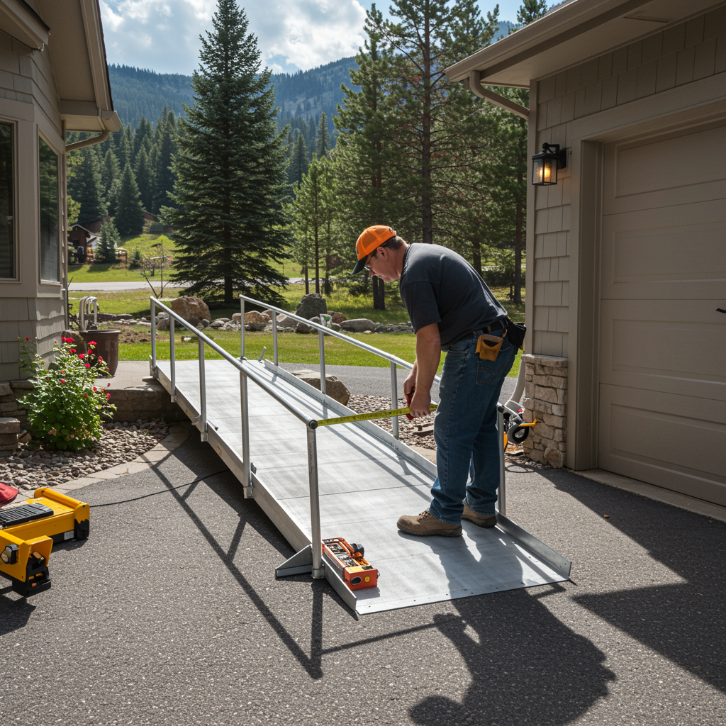 Wheelchair Ramp Installation in Colorado